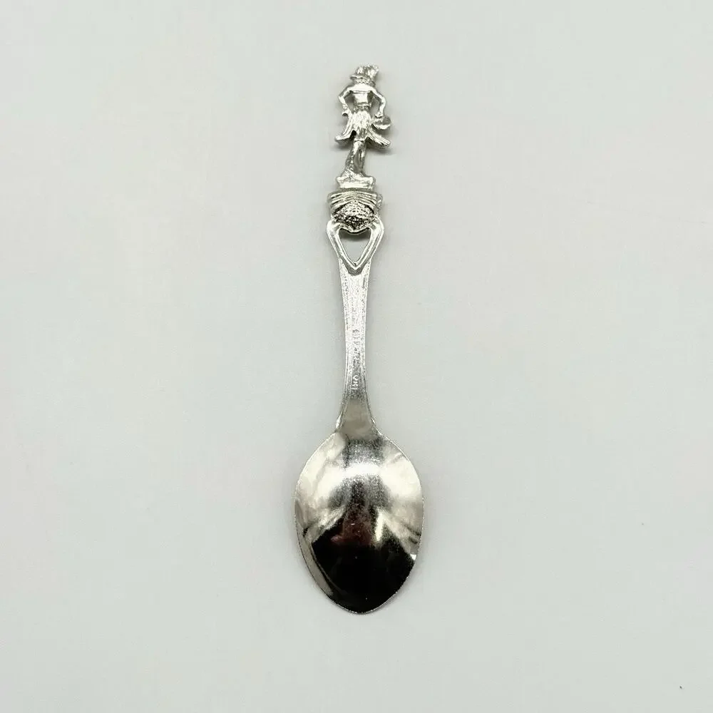 Aloha From Hawaii Fort USA Silver Vintage Souvenir Spoon 3.5